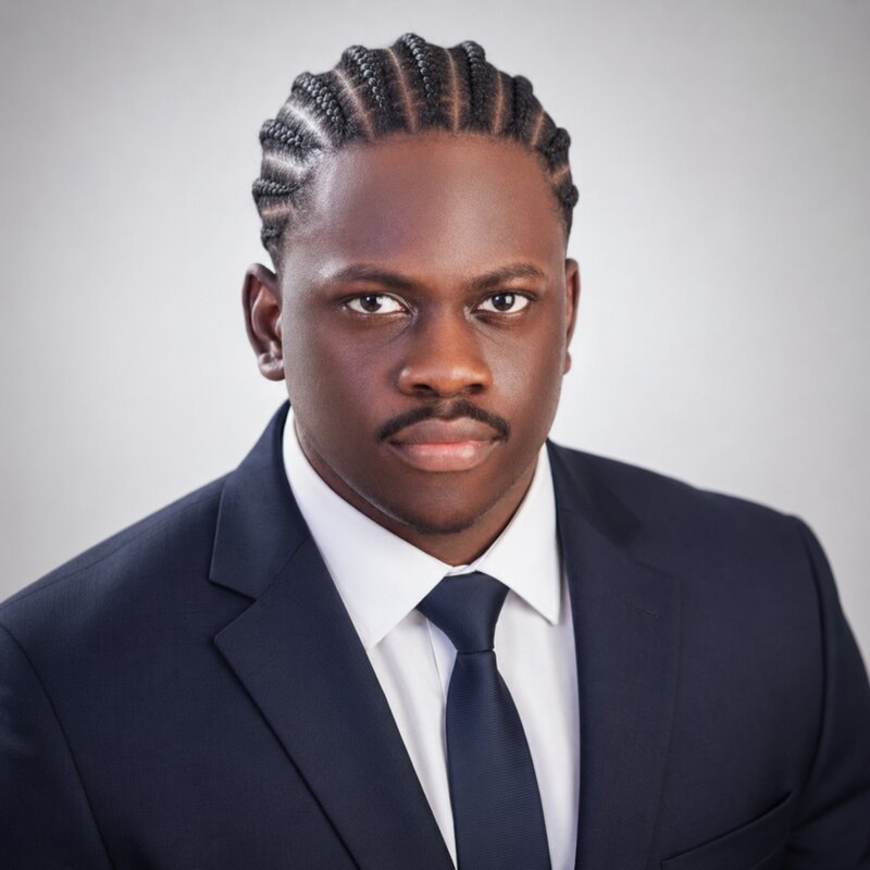 Portrait of Dan Akeju, Chief of Marketing at Northpilot